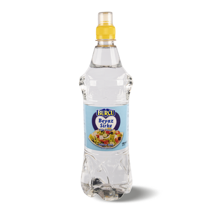 Burcu Beyaz Sirkesi / Valkoviinietikka 1L PET - Etikat - 1010 - 1