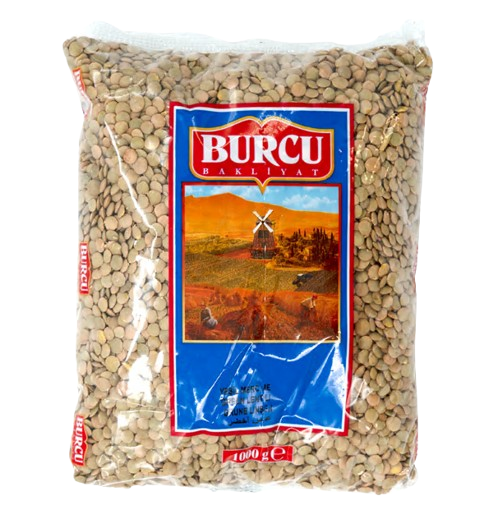 Burcu Yesil Mercimek / Vihreä linssit 1KG - Linssit - 1220 - 1