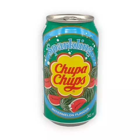 Chupa Chups Sparkling Soda Watermelon Hiilihapotettu juoma 345ml - Limonadit ja virvoitusjuomat - 9260 - 1