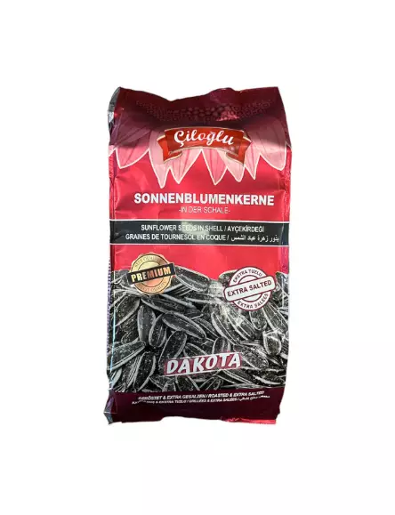 Ciloglu Dakota Auringonkukkasiemenet Extra salted 275g - Siemenet - 13730 - 1