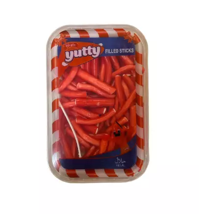 Ciloglu Yutty Mini Sticks Srawberry Karkki 300g - Irtomakeiset - 14910 - 1