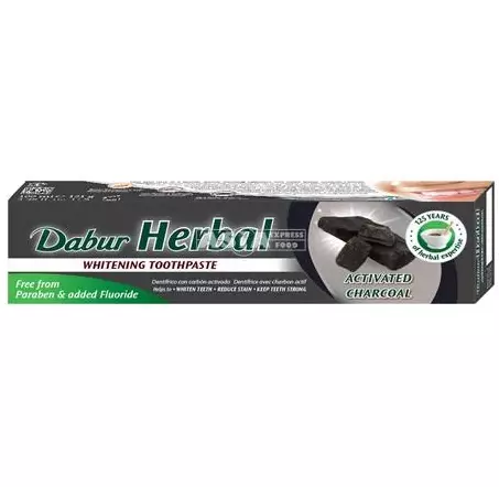 Dabur Herbal Activated Chargoal Tooth Paste / Hammastahna Activated Chargoal 10 - Hygieniatarvikkeet - 12270 - 1