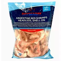 Dayseaday Argentina Red Shrimps HLSO with added water (peel) 13/15 1KG - Pakasteäyriäiset - 11020 - 1