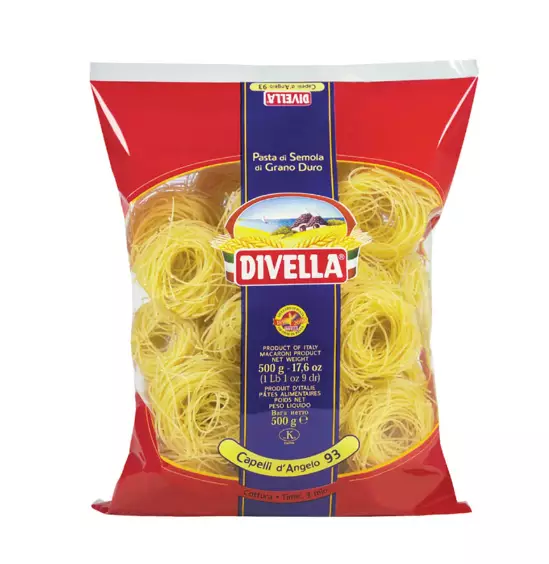 Divella Capelli d’Angelo Pasta 500g - Pastat - 14590 - 1
