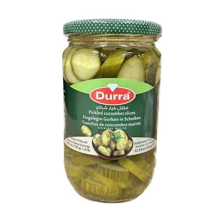 Durra Inlagd Gurka Skivor/ Suolakurkku 720g - Kurkkusäilykkeet - 15150 - 1