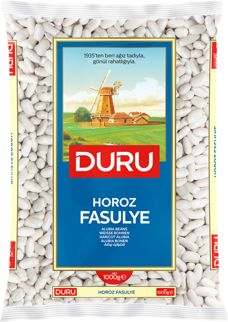 Duru Horoz Fasulye / Alubia Valkopavut 1kg (432I) - Kuivatut pavut - 11210 - 1