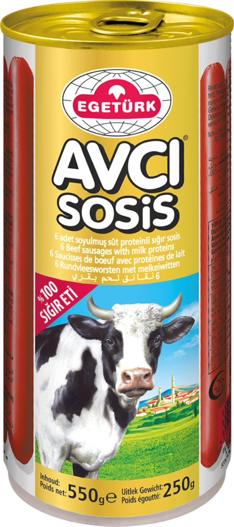 Egeturk Avci Sigir Sosis / Naudanliha Nakki 250g - Nauta leikkeleet ja makkarat - 5750 - 1