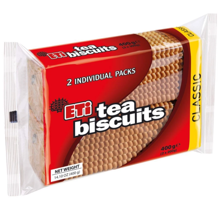 Eti Tea Biscuits Classic Keksi 400g - Täytekeksit ja vohvelit - 12130 - 1