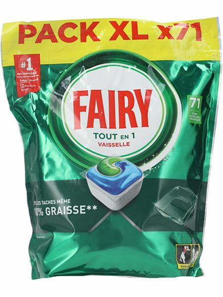 Fairy Dishwasher tablets All in 1/ Astianpesutabletti 71kpl - Astianpesuaineet ja tarvikkeet - 21500 - 1