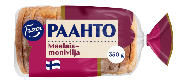 Fazer Paahto Maalaismonivilja paahtoleipä 350g - Patongit ja sämpylät - 16780 - 1