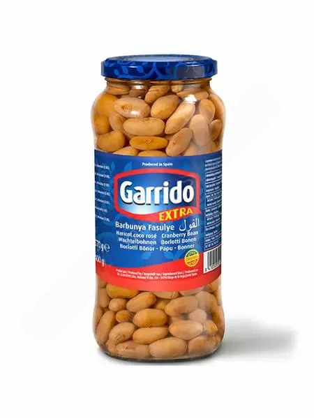 Garrido Extra Barbunya Fasulye / Kidney- pavut 580g CAM - Papu- ja linssisäilykkeet - 8510 - 1