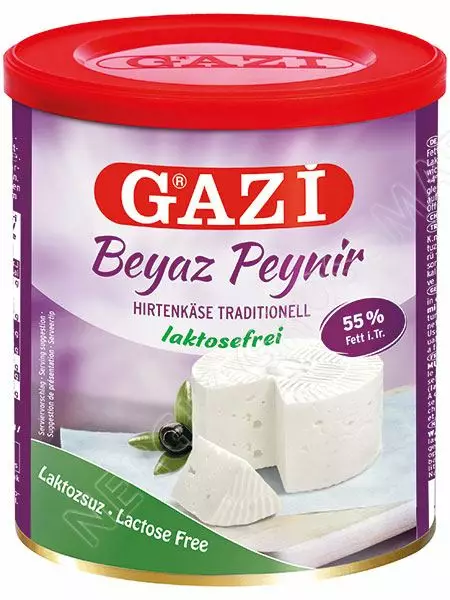 Gazi Beyaz Peynir Fetajuusto Laktoositon 55% 500g - Feta-juustot - 2580 - 1