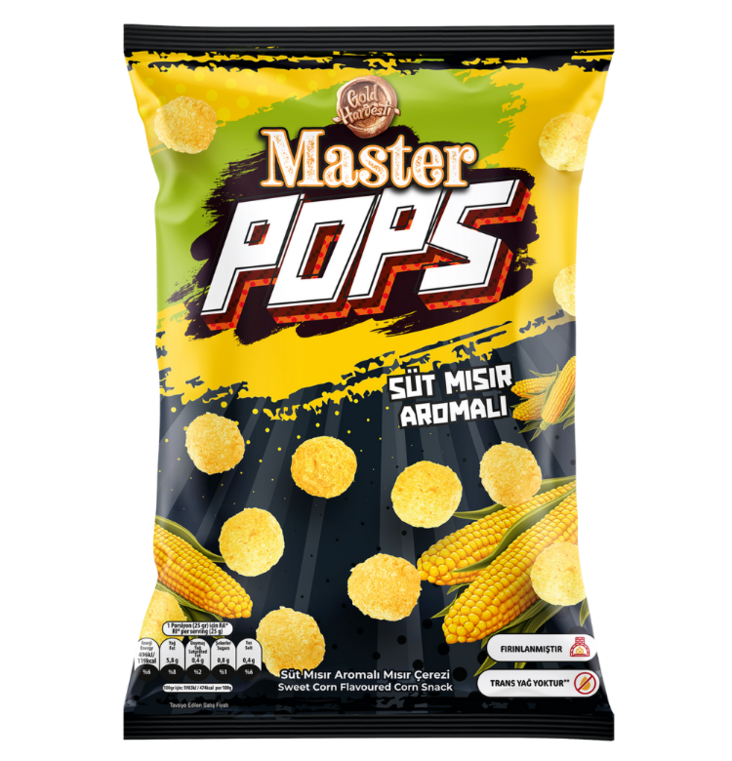 Gold Harvest Master Puff Sweet Corn Flavour Sipsi 90g - Sipsit - 17420 - 1