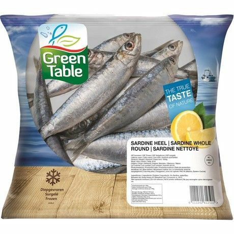 Green Table Sardines IQF 8/12/ Sardiini 1kg - Pakastekalat - 17160 - 1