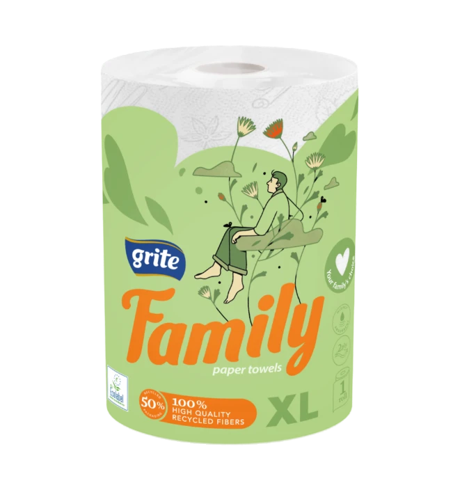 Grite Family XL Talouspaperi 1rulla - Talouspaperit ja WC-paperit - 18690 - 1