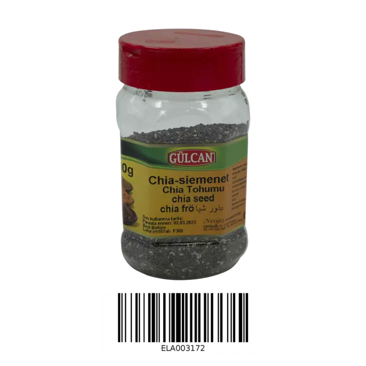 Halime Baharat Chia Tohumu / Chia- Siemen 200g - Yleismausteet - 2700 - 1