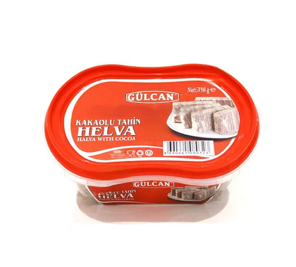 Gulcan Kakaolu Helva / Kaakao Halva 350g - Turkish Delight & Halvat - 2760 - 1