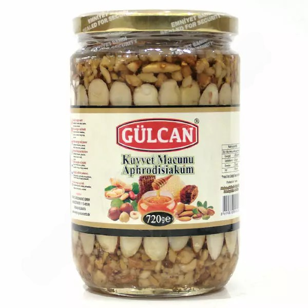 Gulcan Kuvvet Macunu / Pähkinöitä hunajassa 720g CAM - Hunajat - 2810 - 1