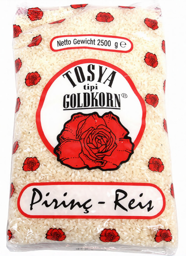 Gullu Tosya Tipi Goldkorn Pirinc-Reis / Riisi 2,5Kg - Tummat ja täysjyväriisit - 2960 - 1