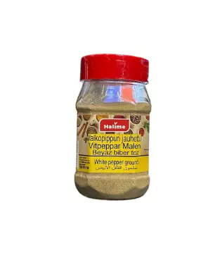 Halime Baharat Beyaz Biber Toz / Valkopippuripippuri Jauhettu 200g - Yleismausteet - 2680 - 1