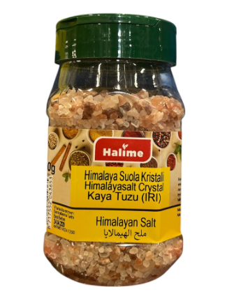 Halime Baharat Kaya Tuzu Iri / Himalajan ruususuola karkea 400g - Suolat - 2780 - 1