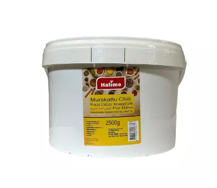 Halime Baharat Pul Biber/ Murskattu chili 2,5kg - Chilimausteet - 2860 - 1