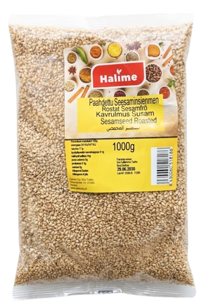 Halime Baharat Susam Kavrulmus / Paahdettu seesaminsiemeni 1kg - Yleismausteet - 2910 - 1