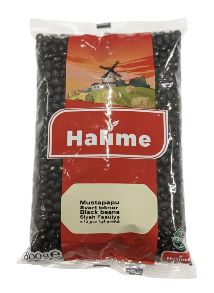 Halime Svat Bönor/ Mustat pavut 800g - Kuivatut pavut - 18900 - 1