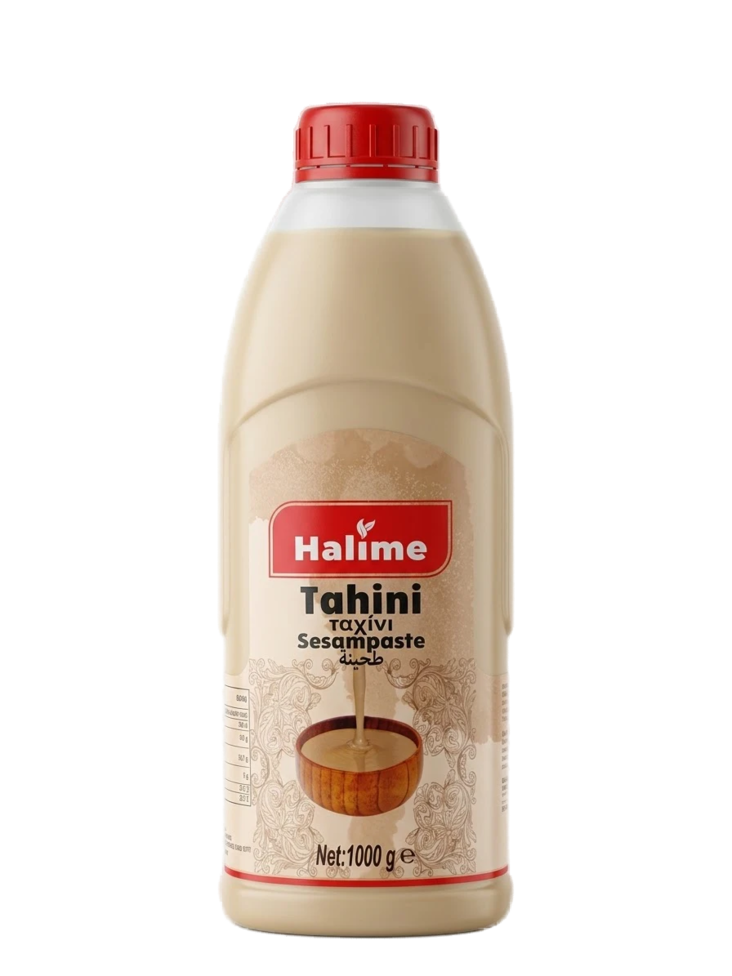 Halime Tahini Sesampaste BOTTLE/ Seesamitahna 1Kg PET - Tahinit - 19630 - 1
