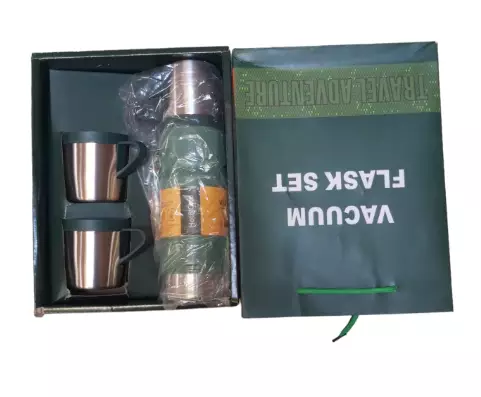 Vacuum Flask Set Termospullo+2muki 2426 - Kattilat ja pannut - 14760 - 1