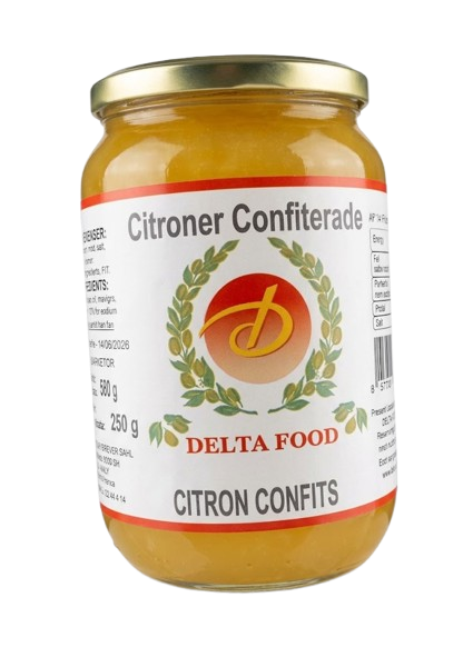 Inlagdad citroner/ Säilötyt sitruunat 560g - Vihannessäilykkeet - 15800 - 1