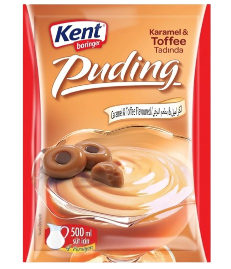 KentBor Toffee Puding/ Karamelli Vanukasjauhe 83g - Vanukkaat ja jälkiruoka-ainekset - 20960 - 1