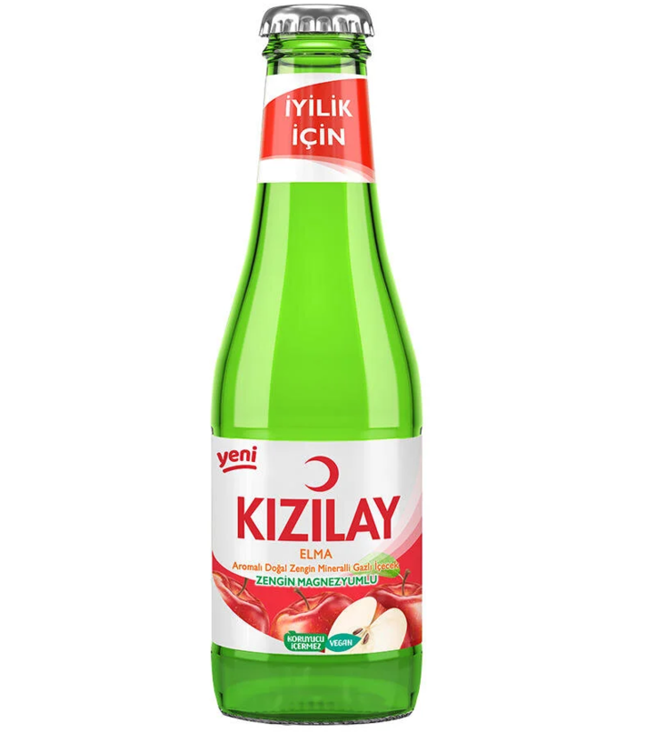 Kizilay Elma / Kivennäisvesi omena 200ml - Kivennäis- ja lähdevedet - 3420 - 1