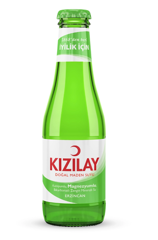 Kizilay Erzincan Soda Sade / Kivennäisvesi original 200ml CAM - Kivennäis- ja lähdevedet - 13590 - 1