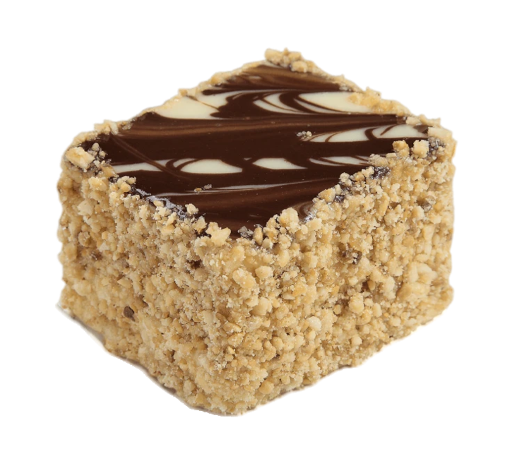 Maun Latte Square Mono Cake 9pcs 1,485kg - Pakastemakeiset ja -jälkiruoat - 18720 - 1