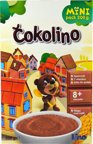 Lino Cokolino Suklaa/ Pikaviljahiutaleet 200g - Murot - 7250 - 1