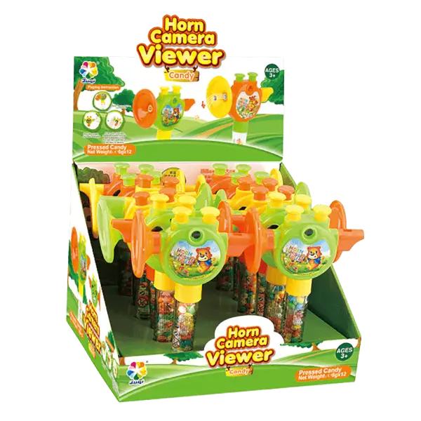 Lolliboni Horn Camera Viewer with Candy 8g - Irtomakeiset - 14180 - 1