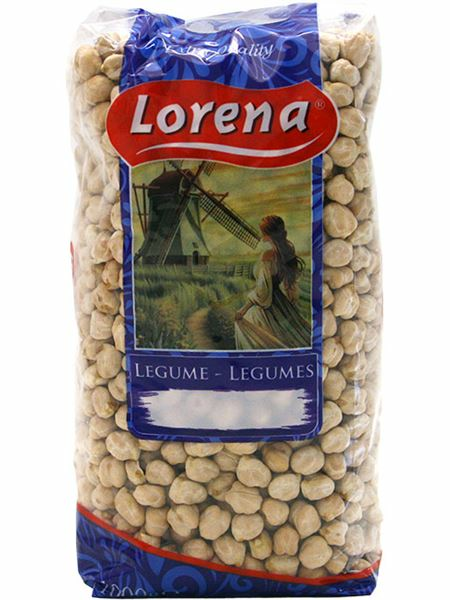 Lorena Nohut Kikherne 12mm 1kg - Kuivatut kikherneet - 21110 - 1