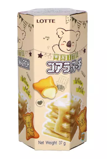 Lotte Koala March White Milk Cream Biscuit 37g - Täytekeksit ja vohvelit - 13200 - 1