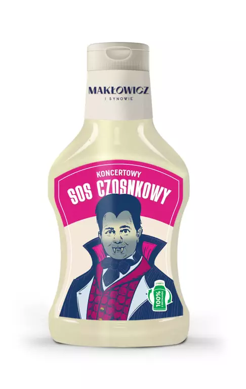 Maklowiczi SOS Garlic Sauce / Valkosipulikastike 310g - Majoneesit - 16190 - 1
