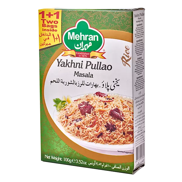 Mehran Yakhini Pullao Masala Mausteseos 100g - Maustesekoitukset - 11870 - 1