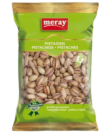 Meray Antep Fistigi Kavrulmus&Tuzlu / P&S Pistaasipähkinä Kuoressa 225g - Pähkinät - 3790 - 1