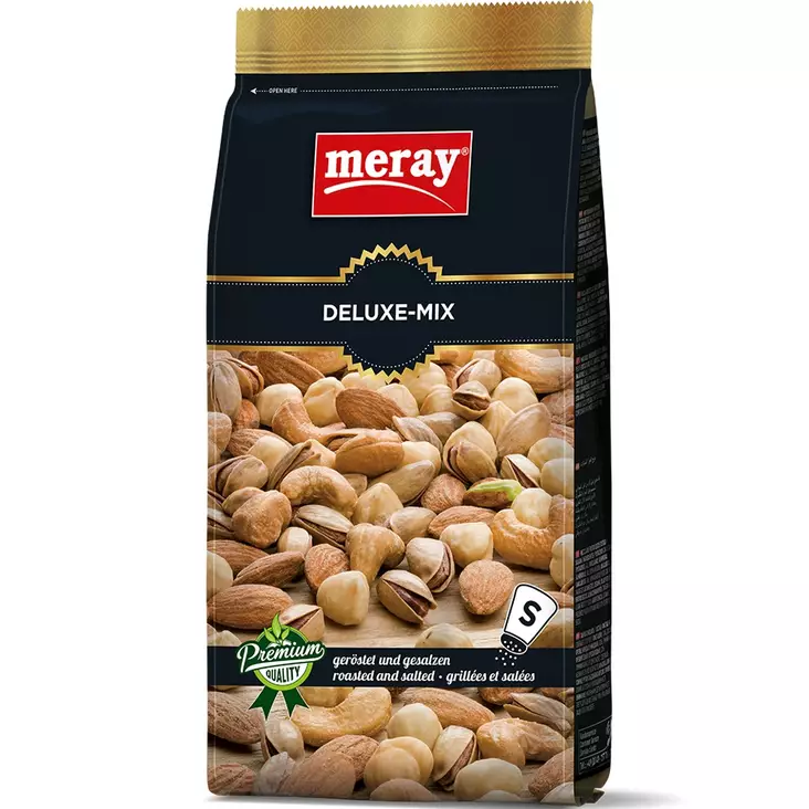 Meray Deluxe- Mix / Paahdetut&suolatut pähkinäsekoitus 300g - Pähkinät - 3810 - 1