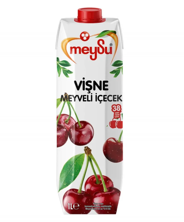 Meysu Visne Meyveli Icecek / Hapankirsikkamehu 1L - Mehut ja nektarit - 3880 - 1