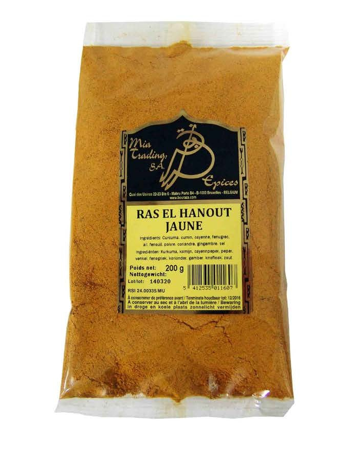 Mia Trading Ras El Hanout Jaune/ Mauste 200g - Erikoismausteet - 17040 - 1