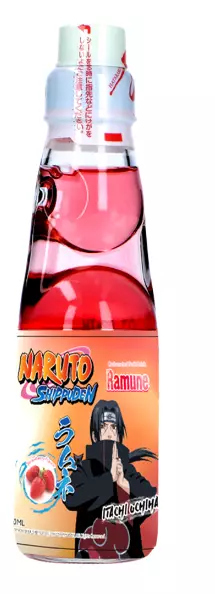 Naruto Ramune Strawberry Soda Pop Drink 200ml - Limonadit ja virvoitusjuomat - 15440 - 1