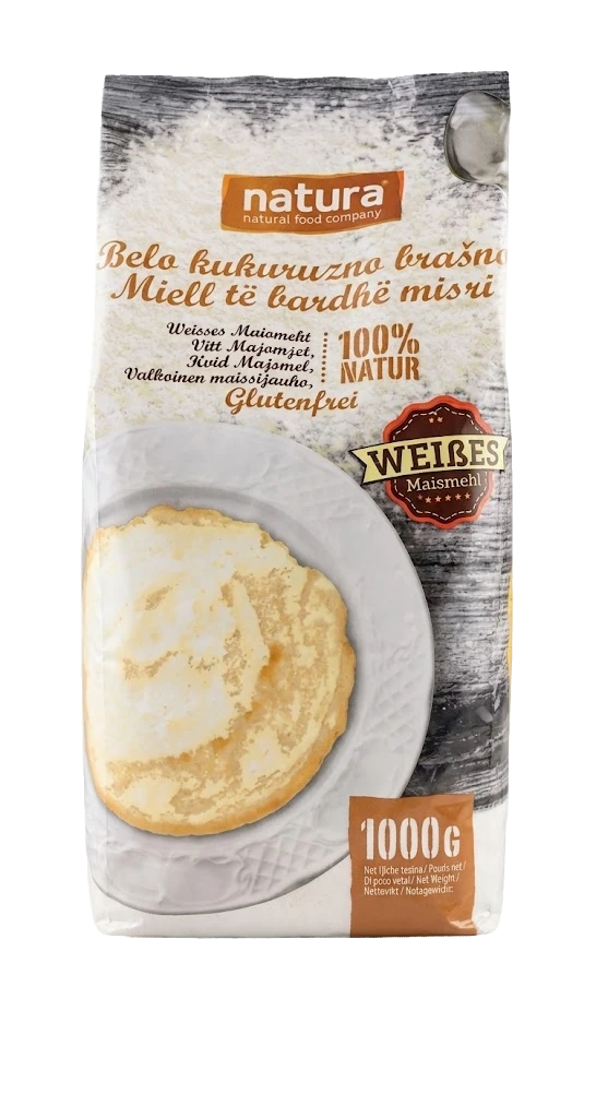 Natura Corn Flour WHITE/ Maissijauho 1kg - Maissijauho - 20110 - 1