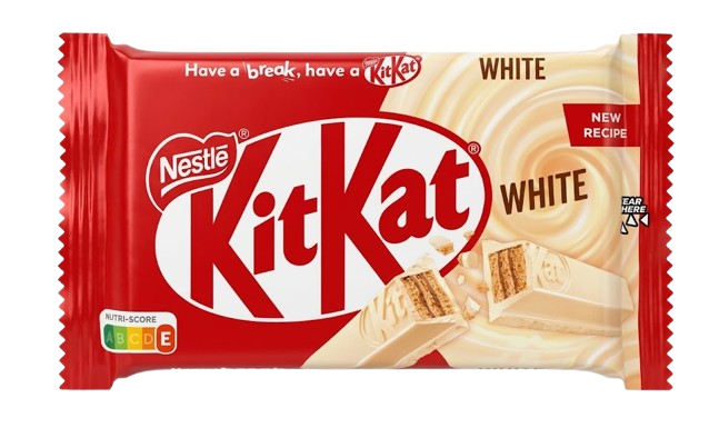 Nestle Kitkat 4F White/ Valkosuklaapatukka 41,5g - Patukat - 21240 - 1