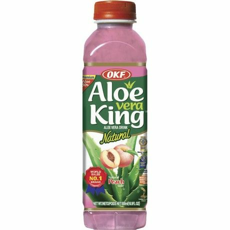 OKF Aloe Vera Peach Drink 500ml PET - Limonadit ja virvoitusjuomat - 340 - 1