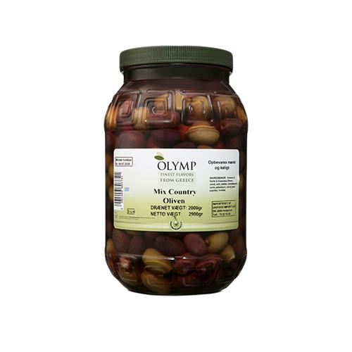 Olymp Country Mix Olives/ Oliivi 2kg - Oliivisäilykkeet - 17580 - 1